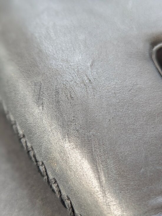 Black leather platform lace-up boots - Jeffrey Campbell size 9 - Picture 11 of 14